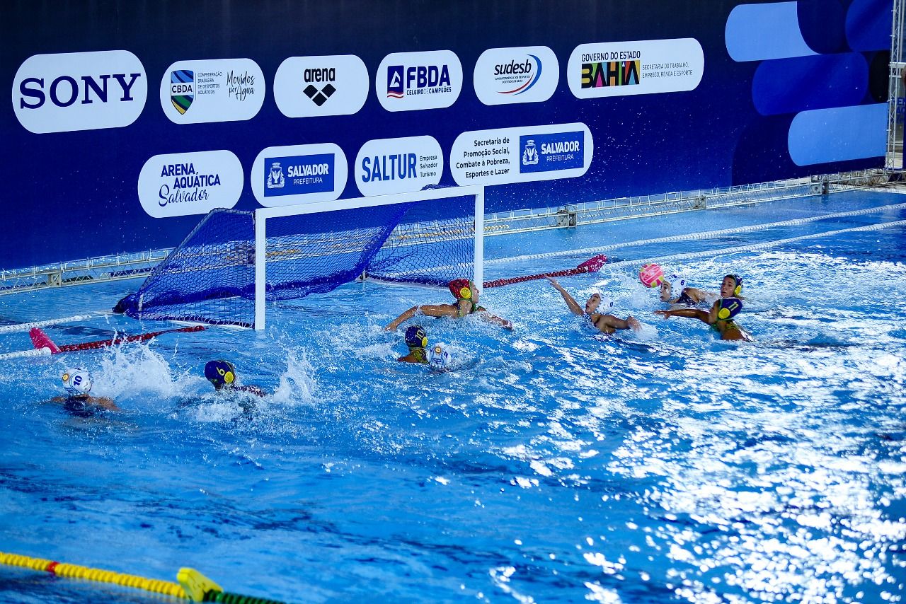 Torneio de Polo aquático em Salvador. Foto: Jefferson Peixoto / Secom PMS
