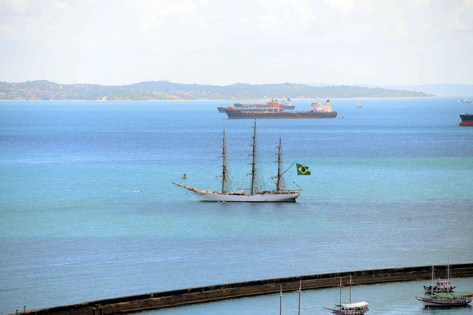 Transporte Aquatico Bahia De Todos Os Santos. | Fotos: Valter Pontes Secom Pms