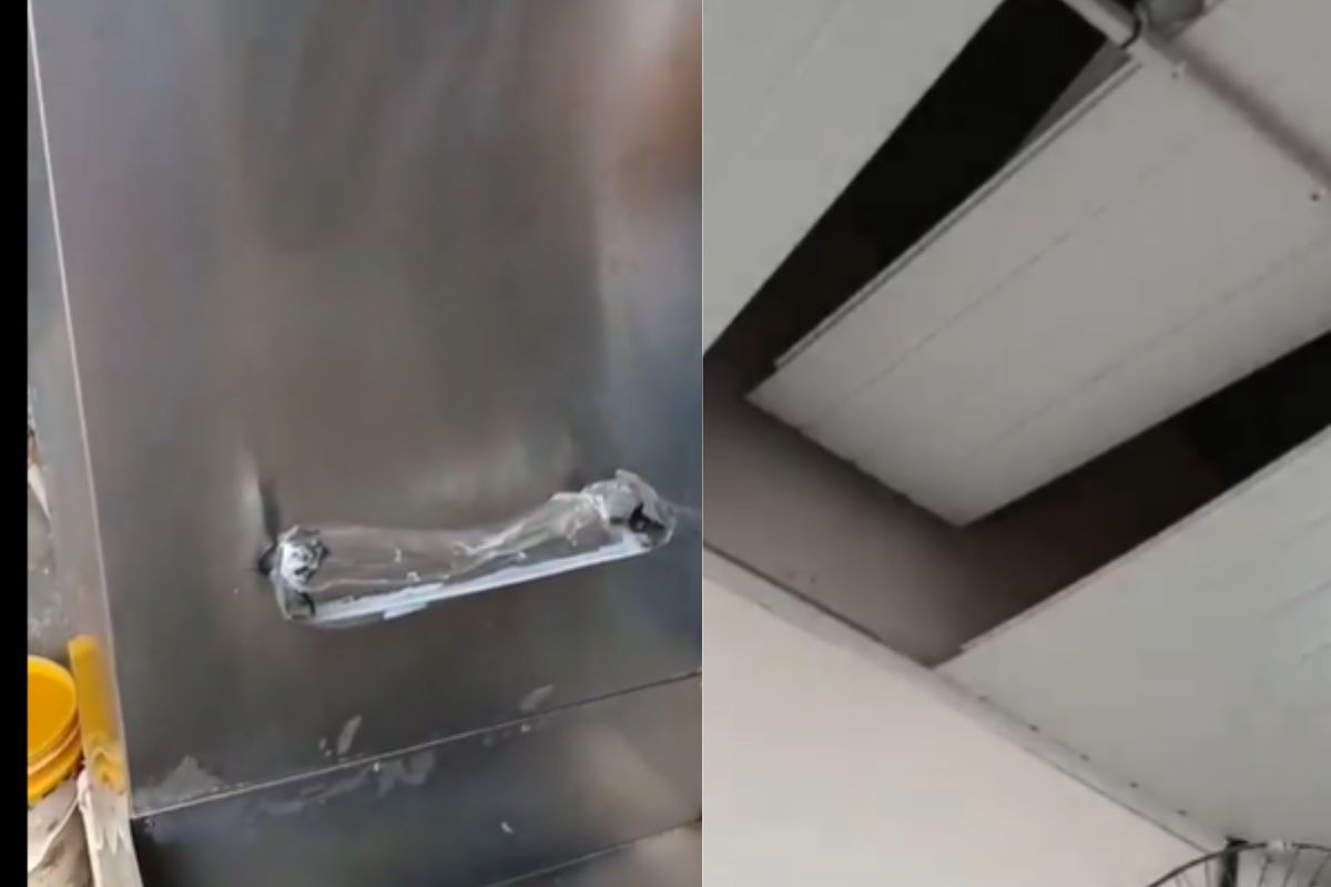  Denuncia de Alunos | Problemas Na Infraestrutura Escolar: Foto: Reprodução Rede Social