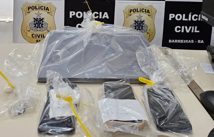Grupo acusado de extorquir homens e mulheres com ‘nudes’ é preso em Barreiras
