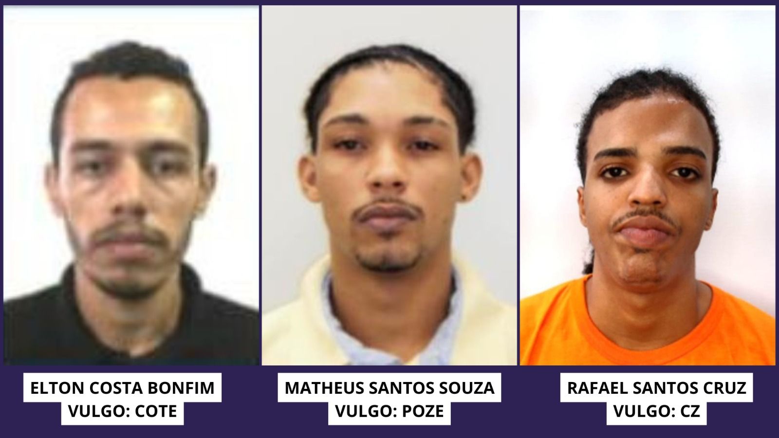 Suspeitos presos em operação Gênesis