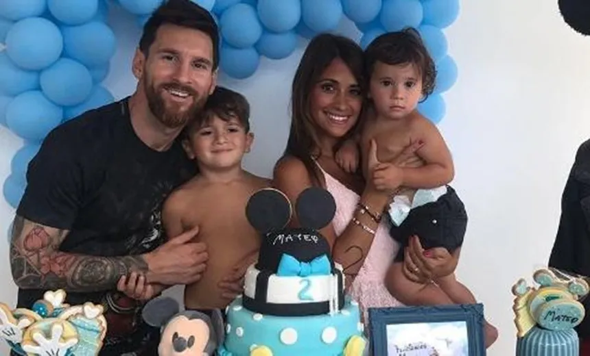 “Thiago é um fenômeno, mas Mateo é um filho da…”, diz Messi sobre os dois filhos