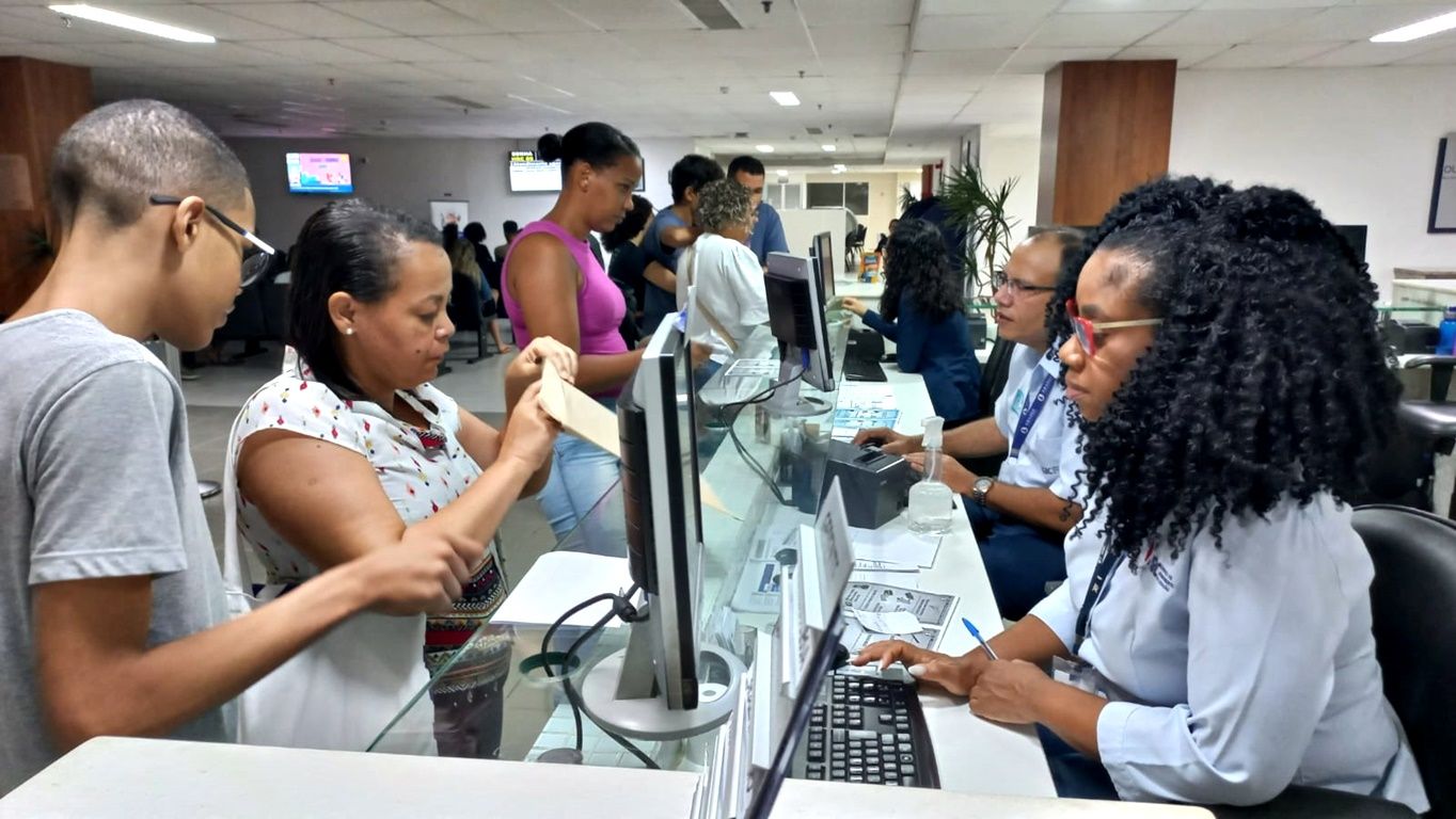 Os atendimentos para pessoas autistas ocorrem aos sábados no posto SAC do Salvador Shopping. Foto: Amanda Souza/SAC