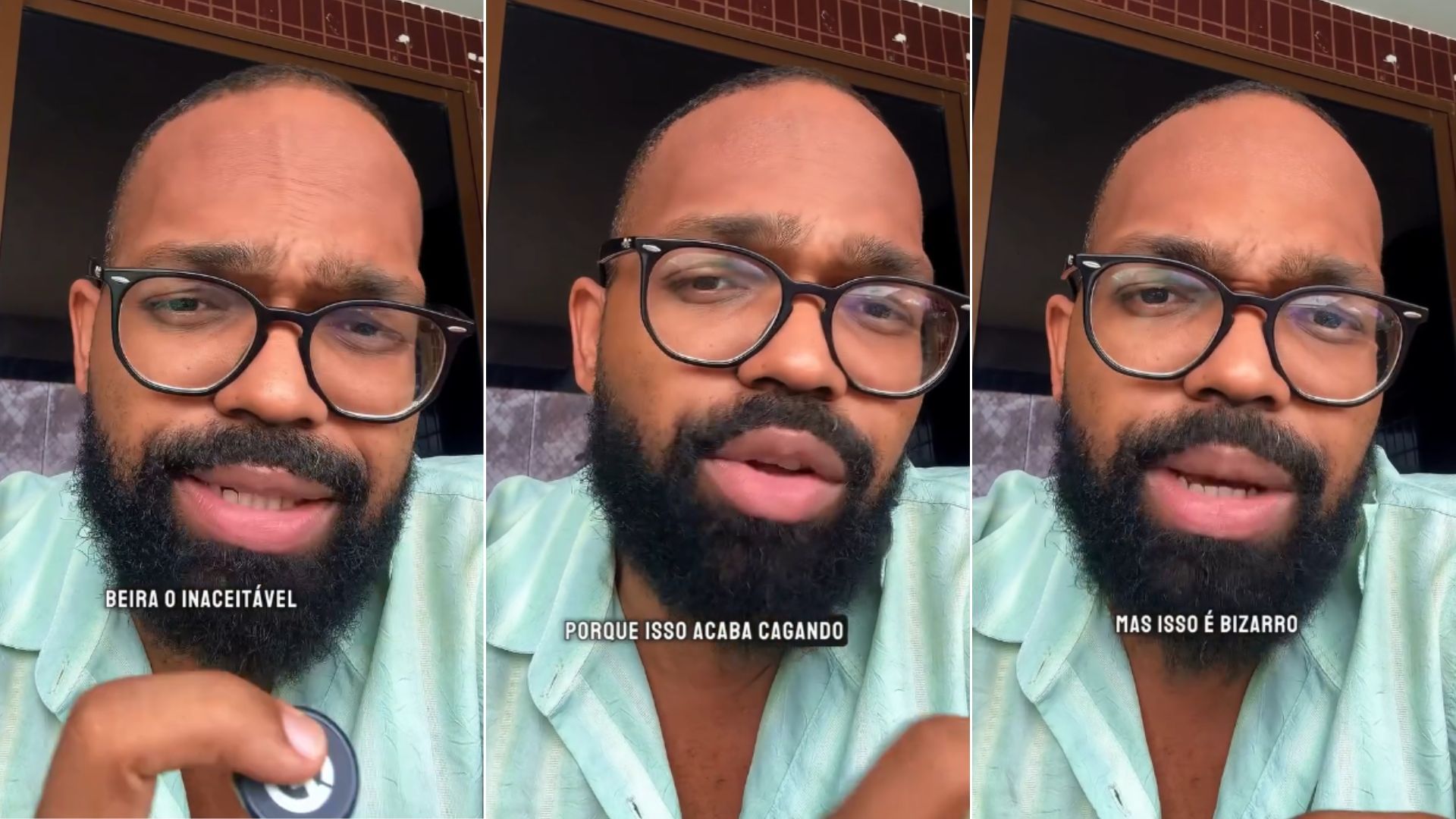 Thiago Banha criticou os problemas nos trios elétricos no Carnaval de Salvador este ano | Imagens: reprodção/Instagram