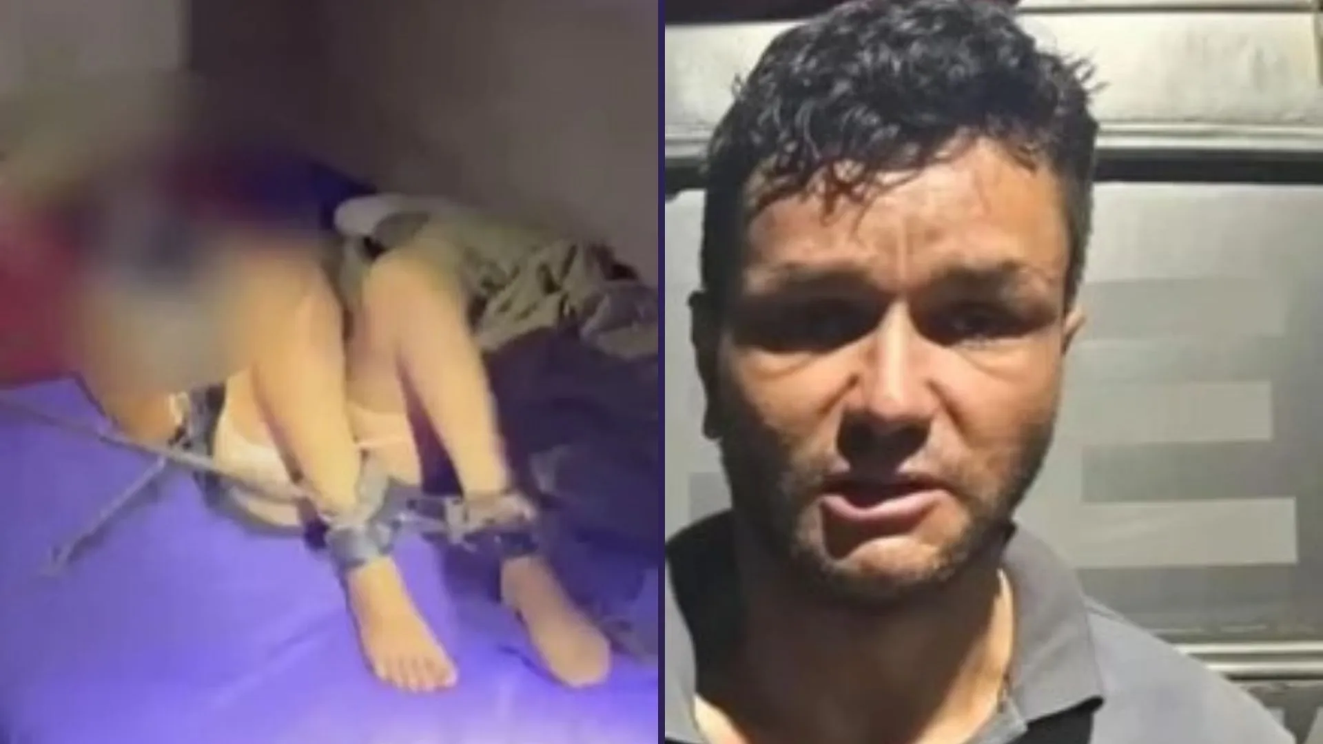 Jovem amordaçada e acorrentada é resgatada pela PM após ser sequestrada; ex companheiro é preso