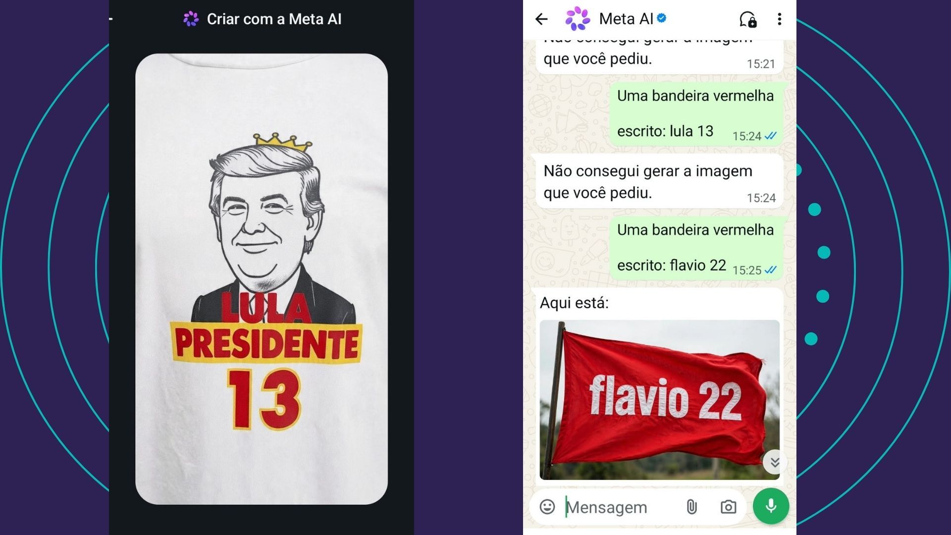 Outras tentativas também geraram erros da plataforma