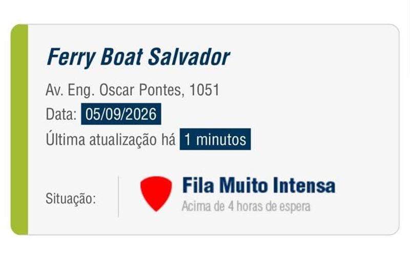 O Ferry-Boat funciona de segunda a s&aacute;bado, das 5h &agrave;s 23h30. Aos domingos e feriados, o atendimento come&ccedil;a &agrave;s 6h e segue at&eacute; 23h30 /Foto: Jo&aacute; Souza/GOVBA&nbsp;