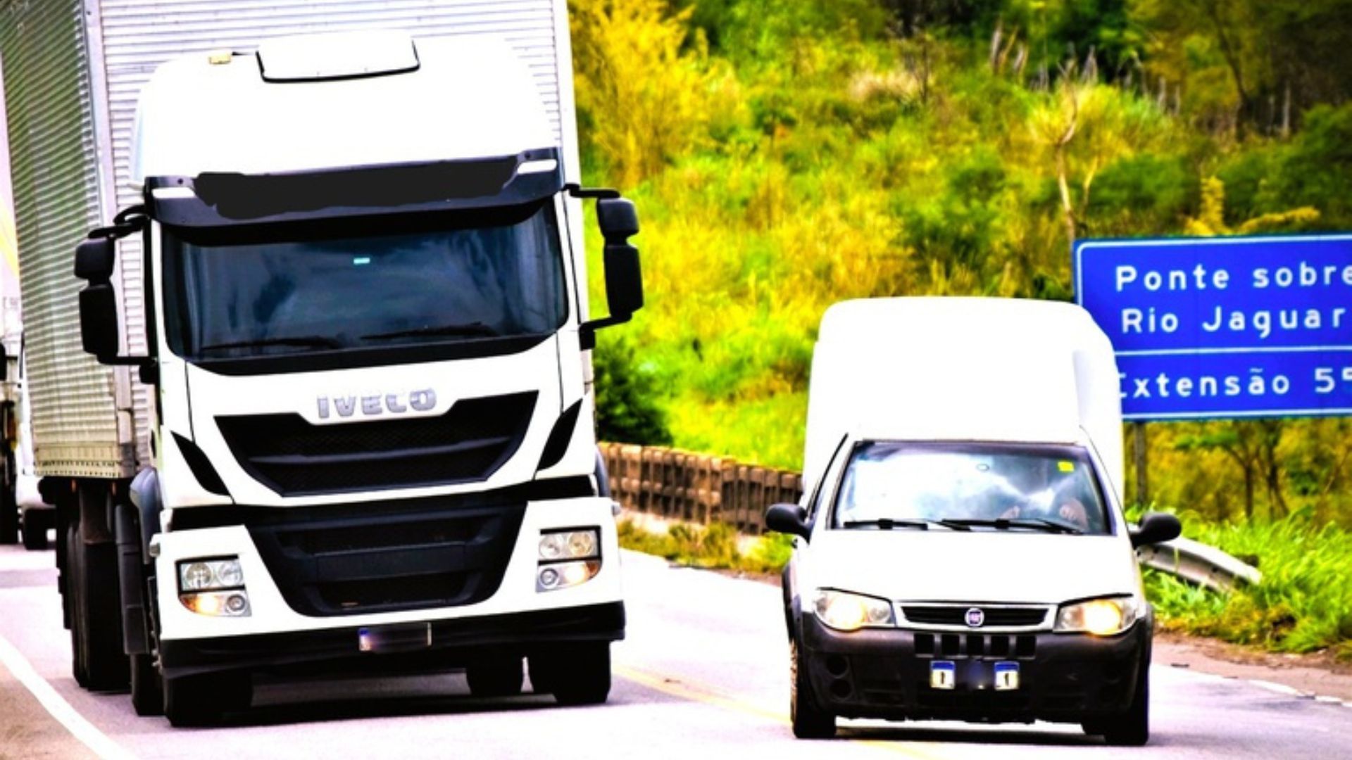 ultrapassagens proibidas em rodovias federais em 2025. Foto: PRF