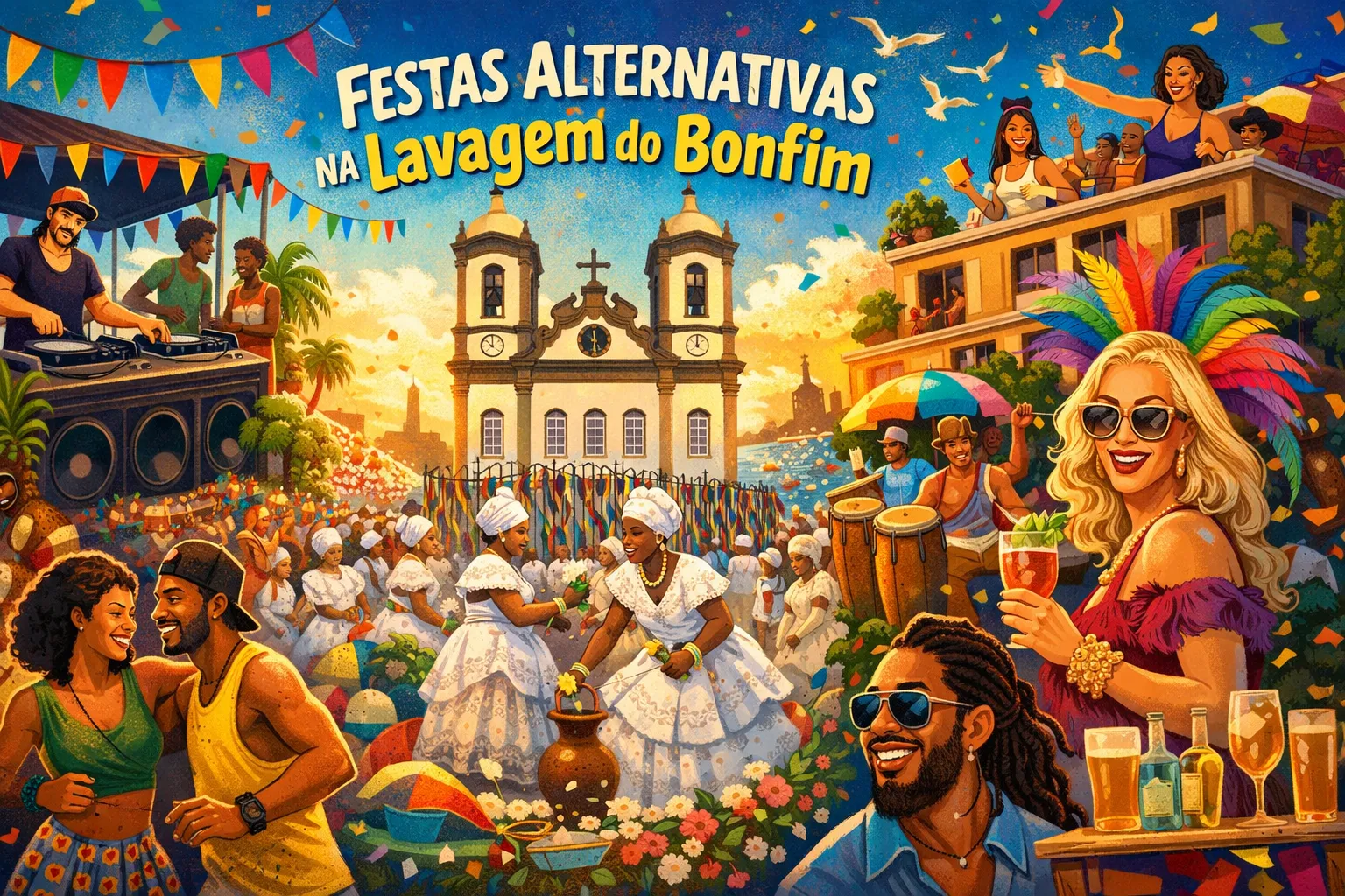 Bora pro Bonfim? Confira agenda de festas que acontecem no dia da Lavagem