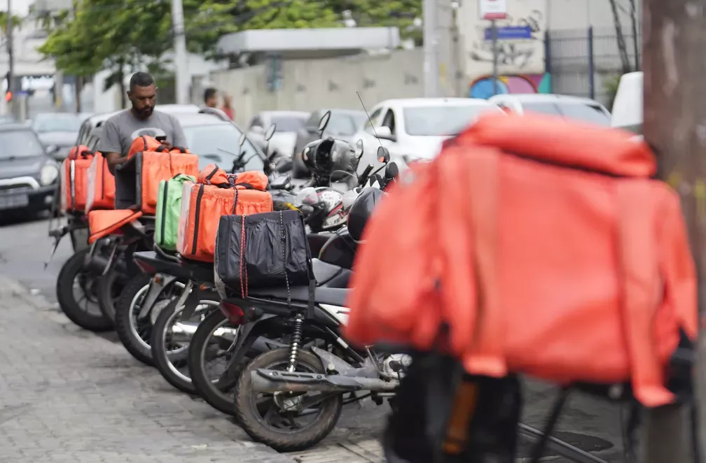Imagem de entregadores 