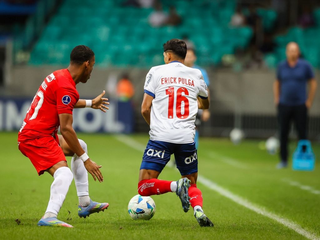 O Bahia foi melhor que o América de Cali, mas não conseguiu vencer o adversário. Foto: Letícia Martins/EC Bahia