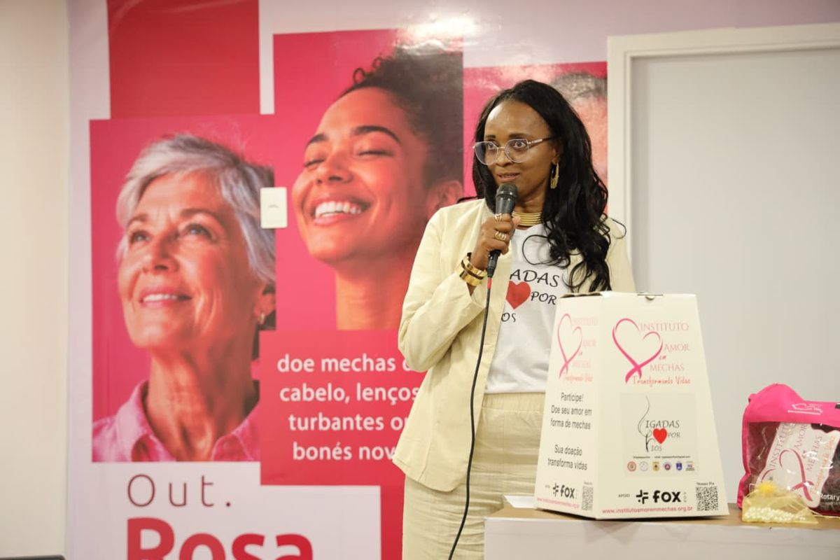Outubro Rosa tem doação de cabelos em Salvador. Foto: Thaila Mariana | Ascom PC