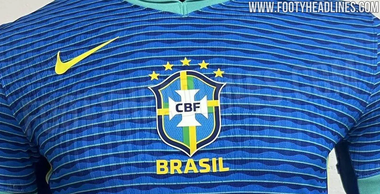 Site especializado em uniformes de futebol vaza provável nova camisa reserva do Brasil