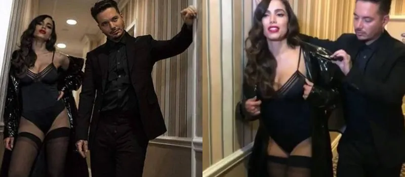 PROVOCANTE: De cinta-liga, Anitta grava novo clipe com J Balvin em Nova York; Veja bastidores