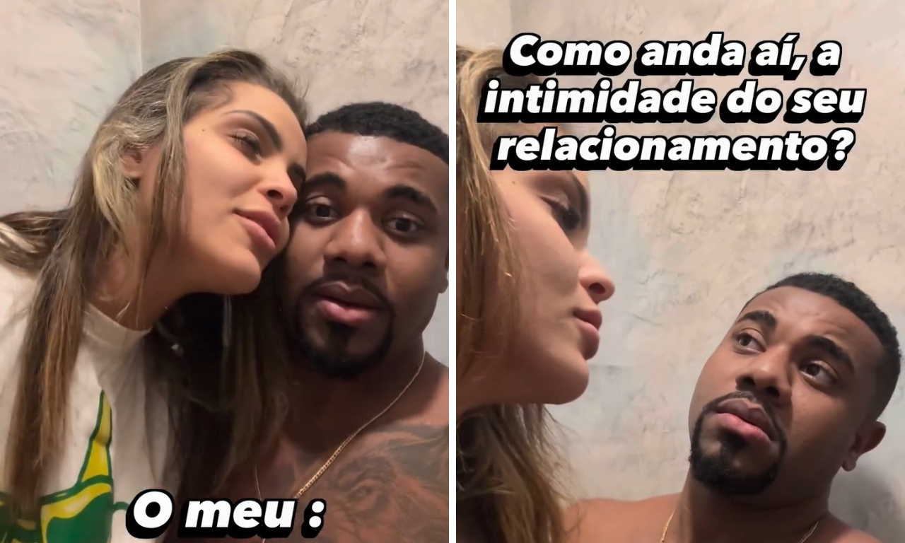 V&iacute;deo &iacute;ntimo de Davi Brito com namorada viraliza nas redes sociais: 'Nojo'. Foto: redes sociais