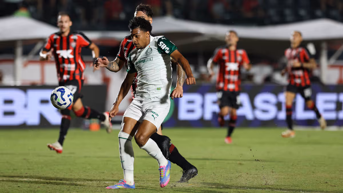 Vitória cede empate ao Palmeiras. Foto: Foto: Cesar Greco/Palmeiras