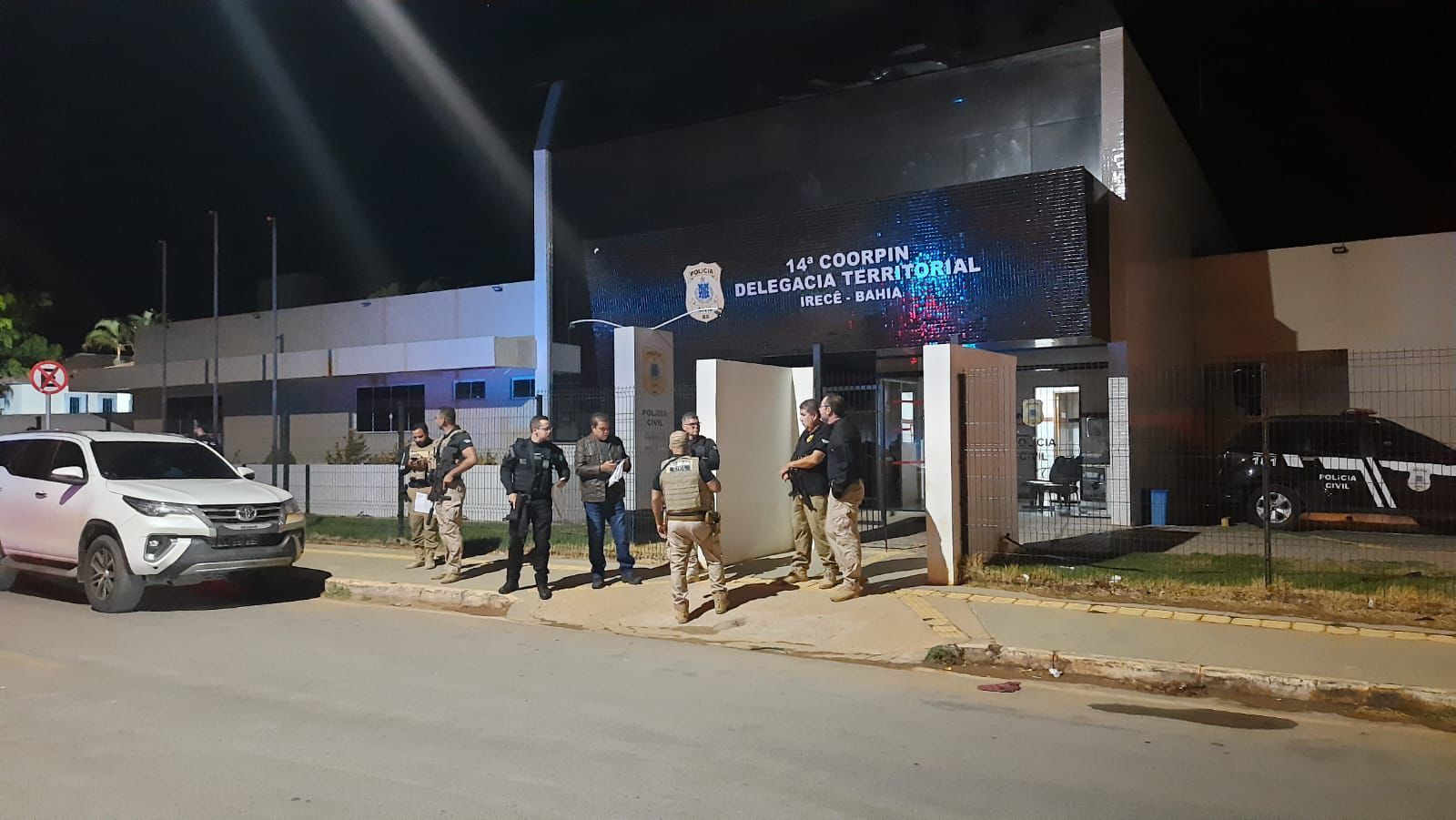 Operação Cactos de Fogo em Xique-Xique. Foto: Divulgação Ascom-PCBA