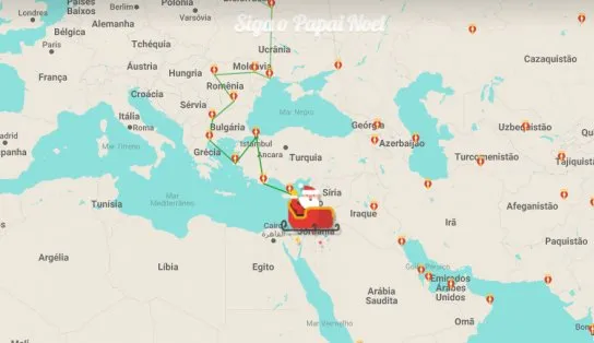 Onde está o Papai Noel? Google lança site que dá para "rastrear" os passos do bom velhinho