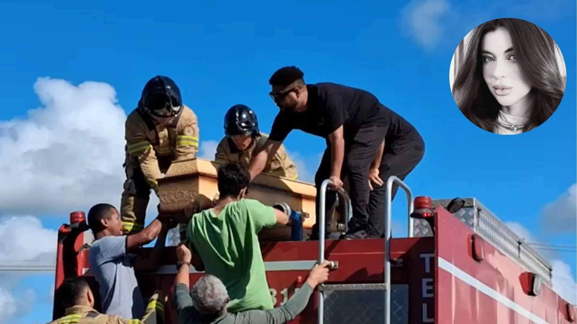 VÍDEO: Modelo baiana morta no RJ é enterrada sob forte comoção na Bahia