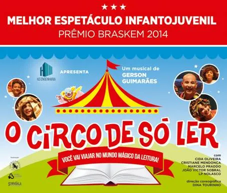 Ganhador do Prêmio Braskem, Circo de Só Ler volta a cartaz em Vilas do Atlântico