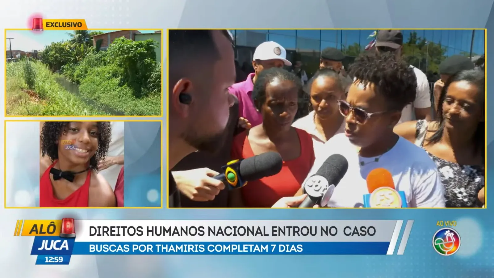 Caso Thamiris: família de adolescente desaparecida participou de reunião com a SSP