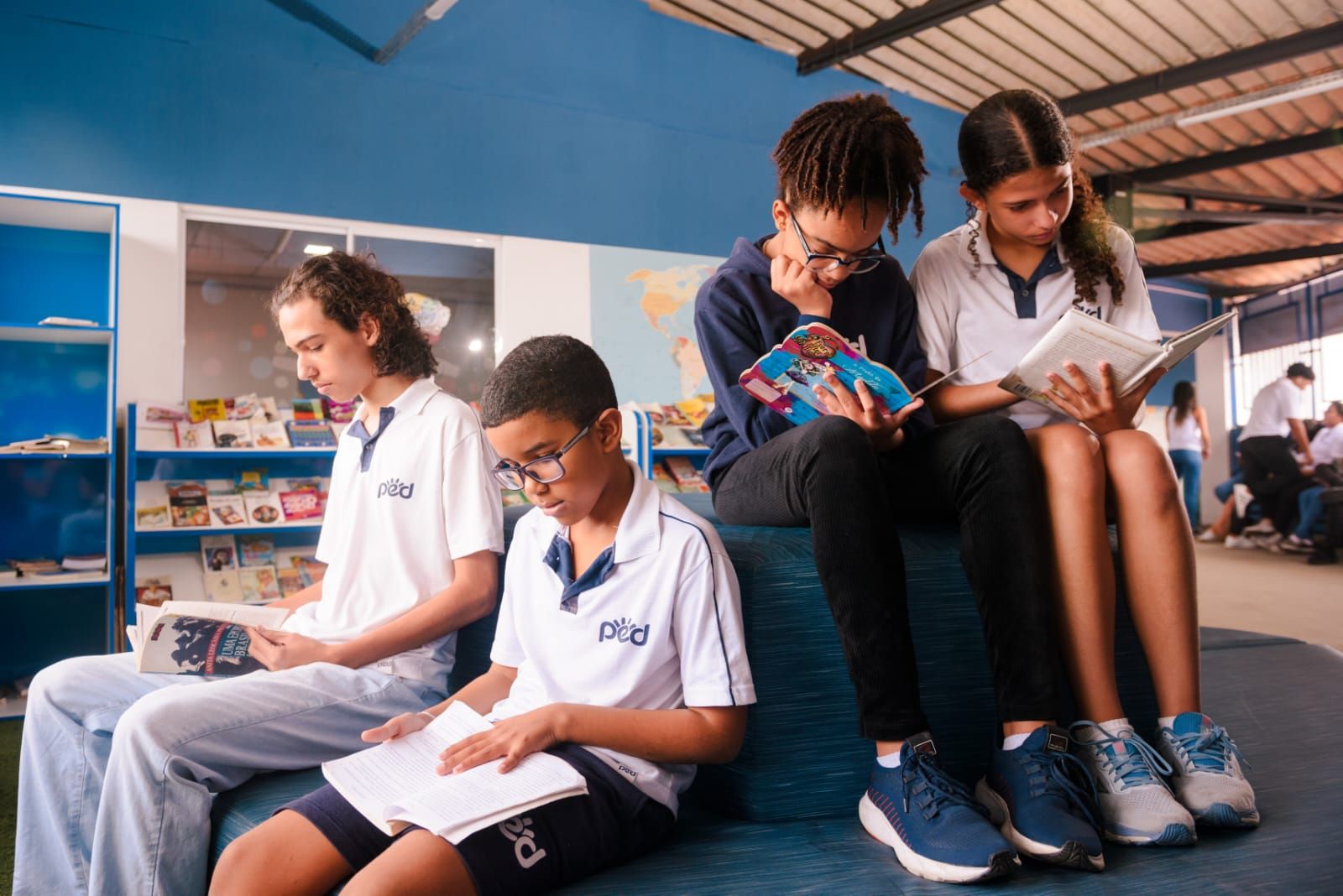Escolas apostam em ambientes mais produtivos. Foto: Grupo Ped | Divulgação