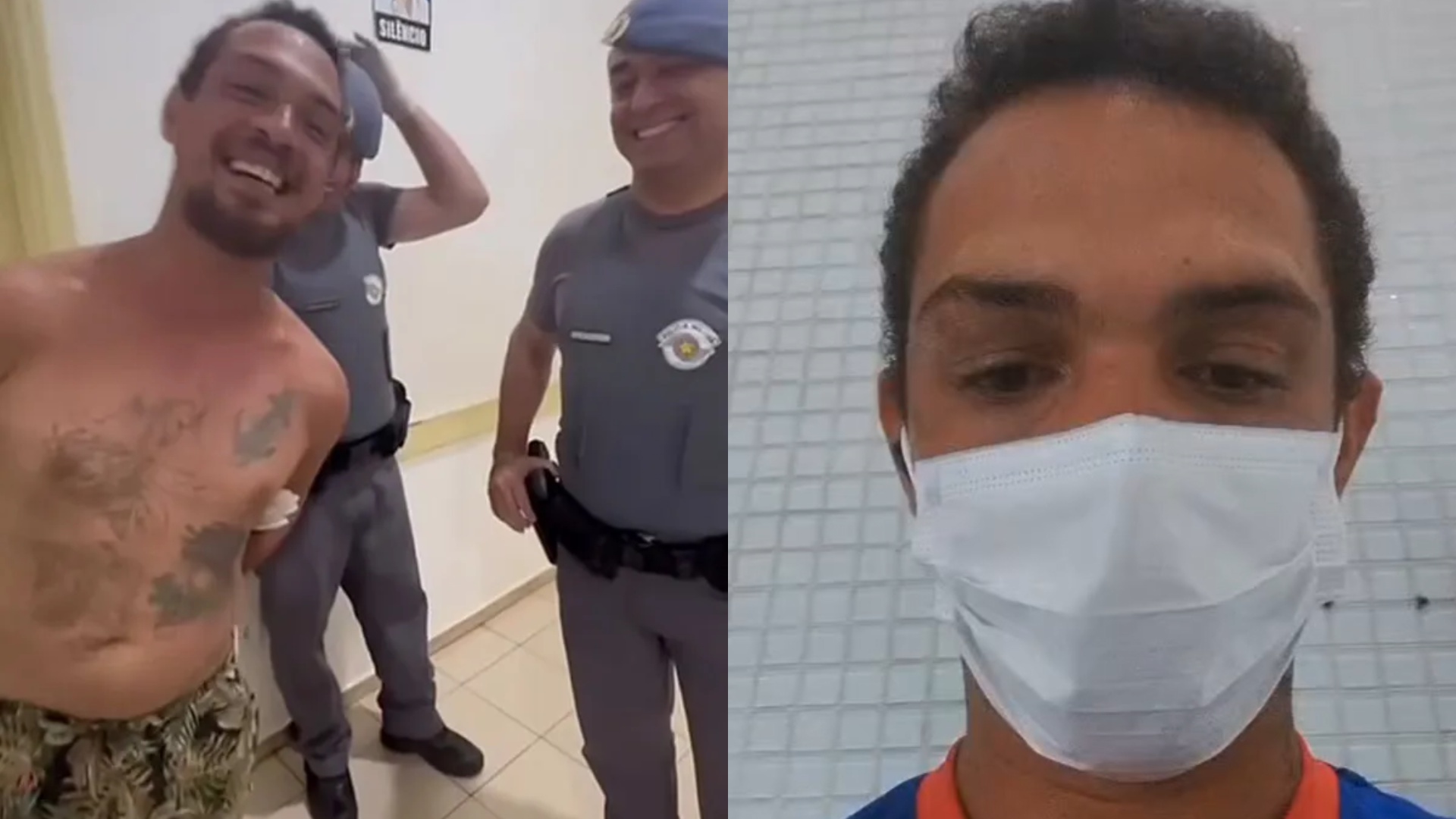 Mateus viralizou ao dizer que a pol&iacute;cia da Bahia teria agido diferente