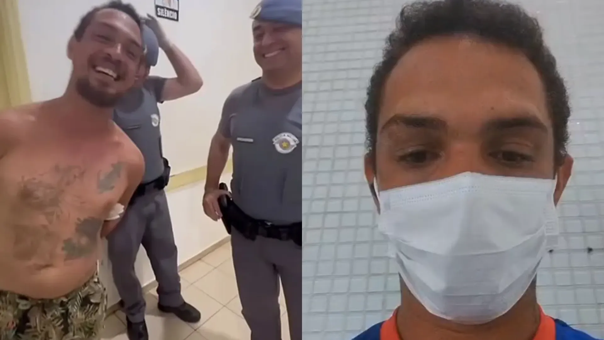 Homem que viralizou por elogiar polícia de SP