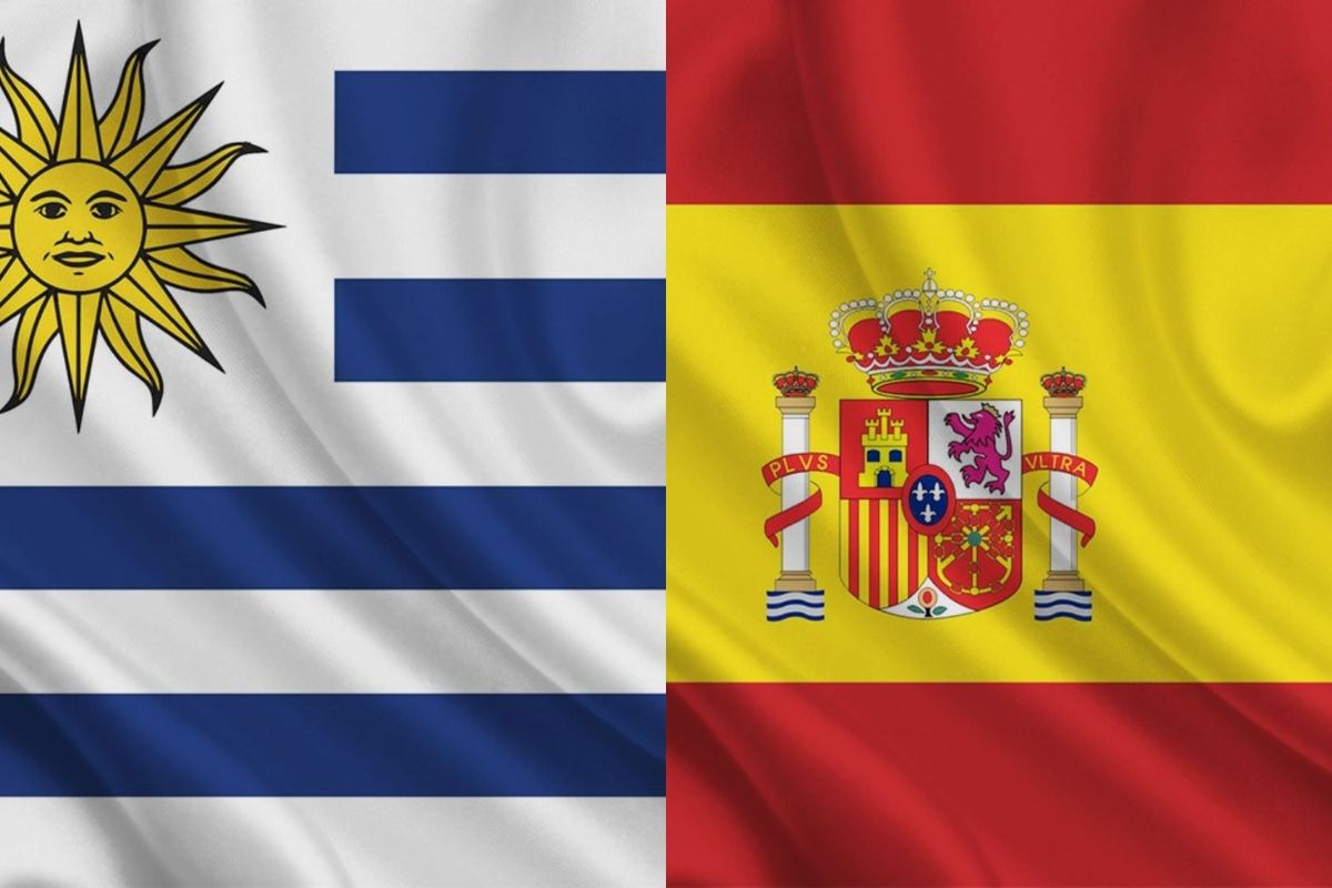 Uruguai e Espanha se enfrentam pela terceira rodada da Copa do Mundo de 2026. Foto: Reprodu&ccedil;&atilde;o