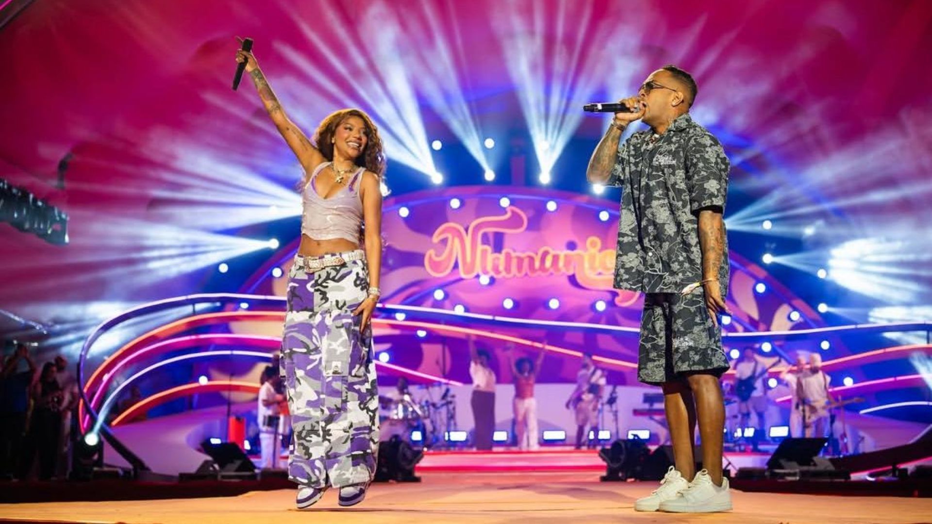 Ludmilla e Bruno Magnata no Numanice | Foto: Divulgação