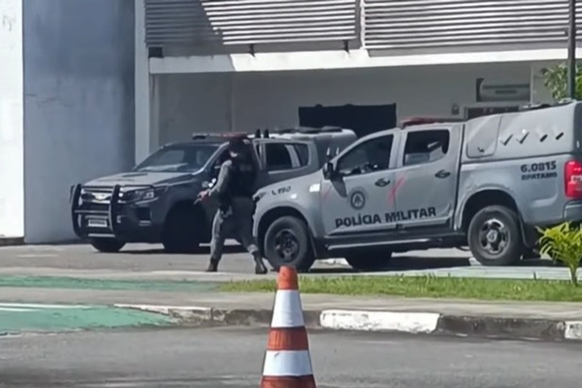 Troca de tiros em Periperi. Foto: Reprodu&ccedil;&atilde;o | V&iacute;deo