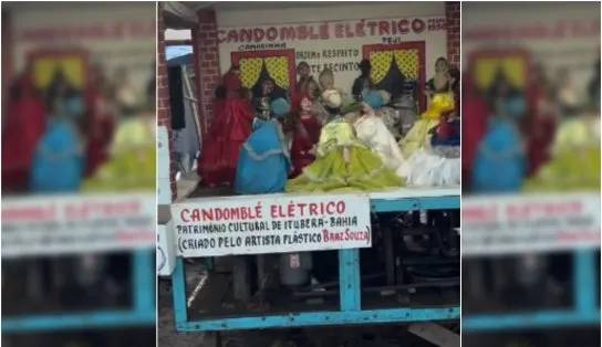 Candomblé Elétrico: arte mecânica mostra religião sob nova ótica e ganha redes sociais 
