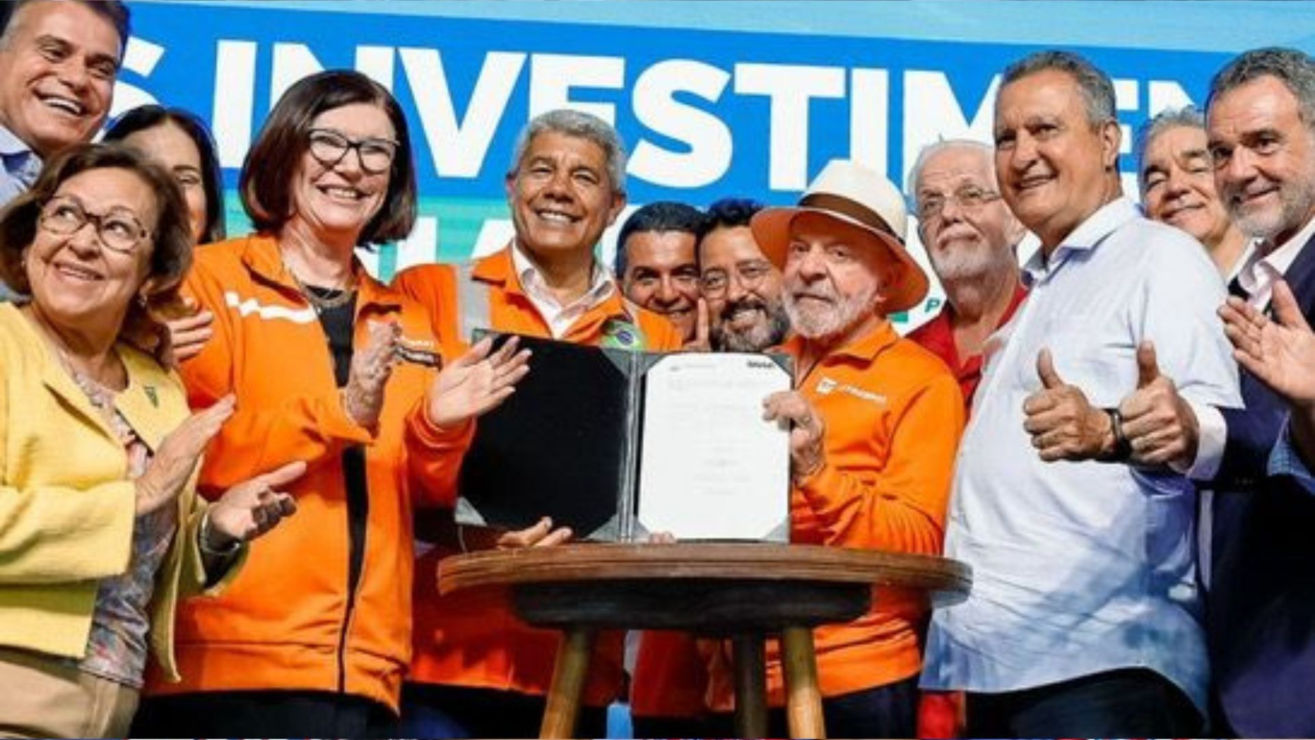 Assinatura do Protocolo de Intenções. Foto: Ricardo Stuckert | Presidência da República
