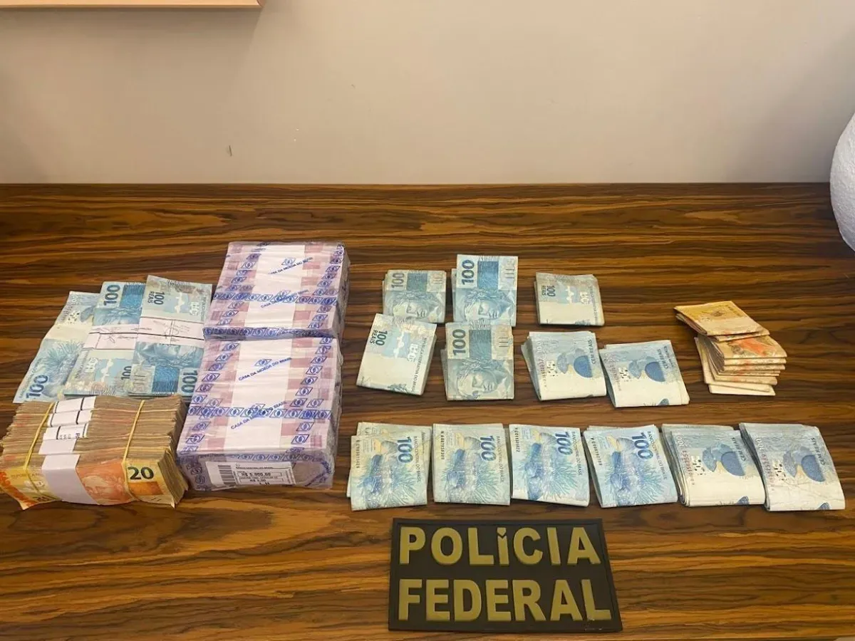 Apreensão feita durante ação da Operação Lei Do Retorno. Foto: Divulgação / PF