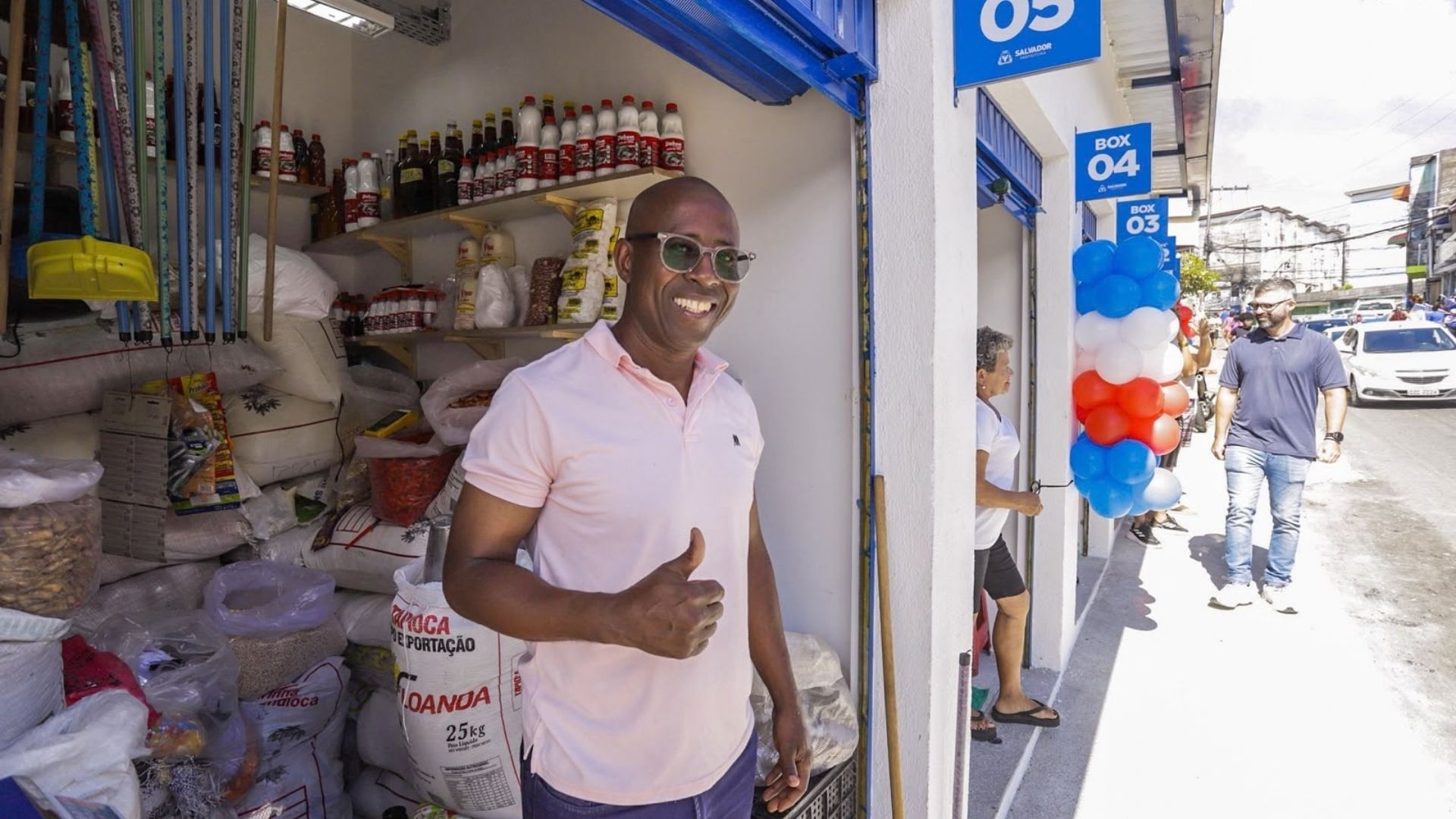 Feira da Engomadeira ganha espa&ccedil;o fixo para feirantes e ambulantes; Foto: Igor Santos / Secom PMS