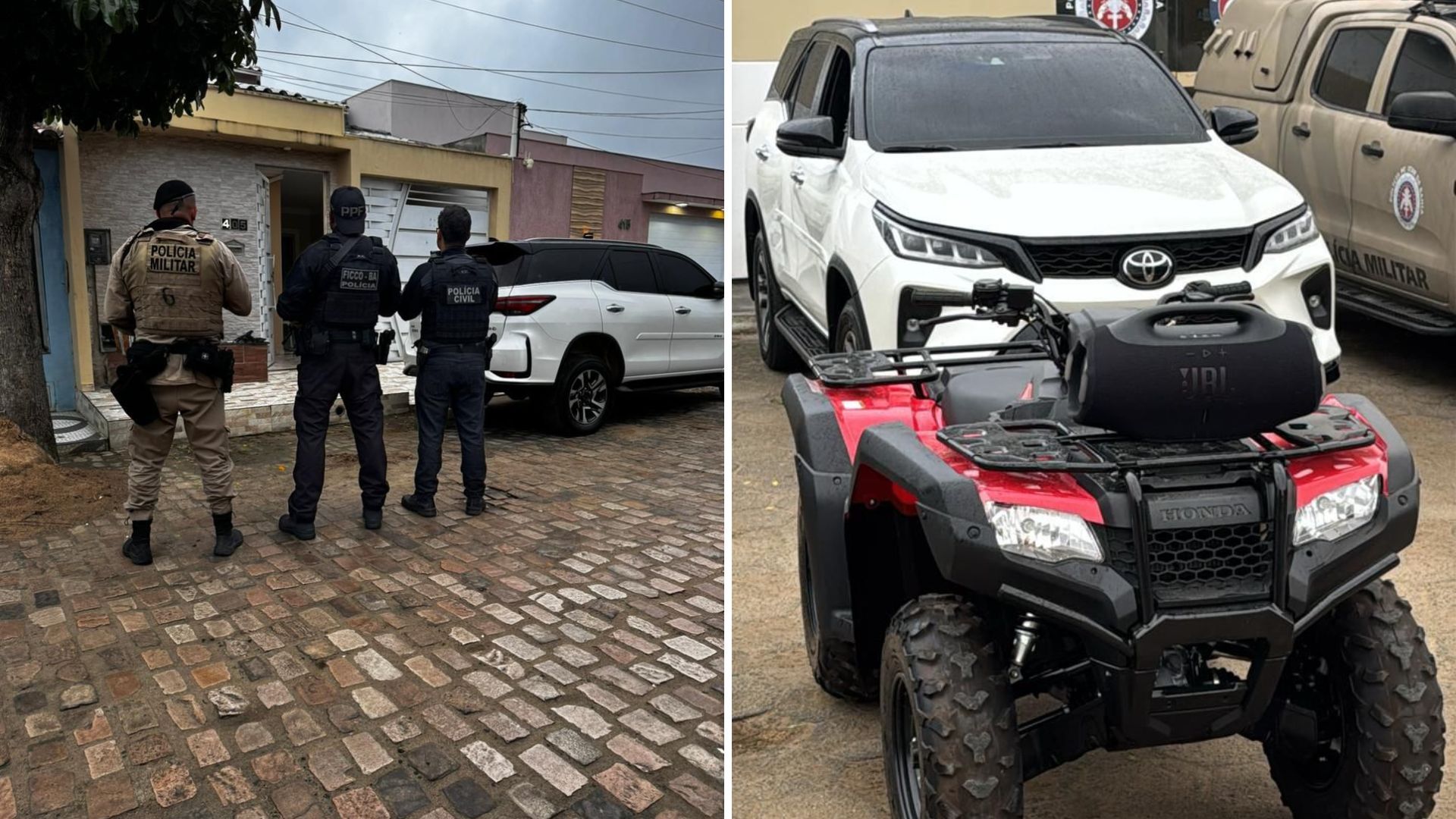 Facção Criminosa Na Bahia. Foto: Divulgação | PMBA