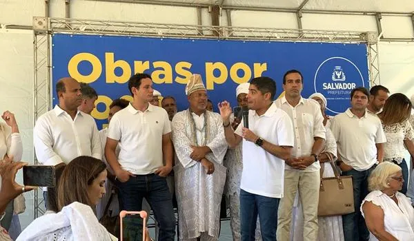 Neto autoriza obras no Parque Pedra de Xangô, monumento religioso em Cajazeiras 