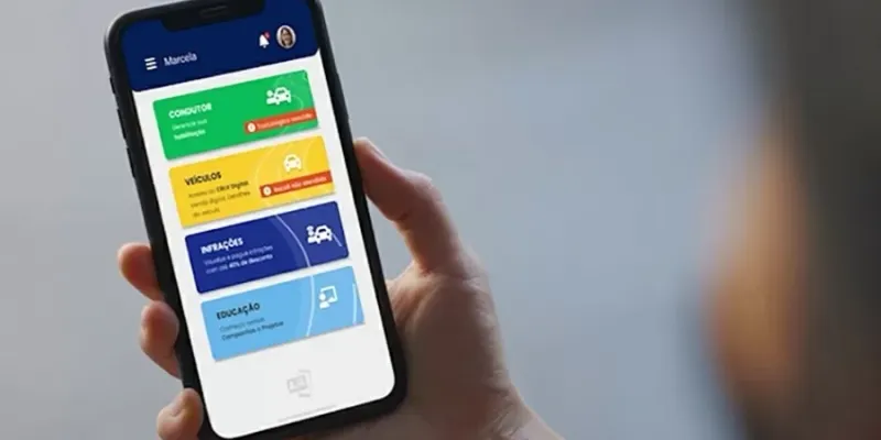 O aplicativo garante uma acessibilidade é uma simplificação melhor e mais direta na regularização de multas/Foto: Divulgação
