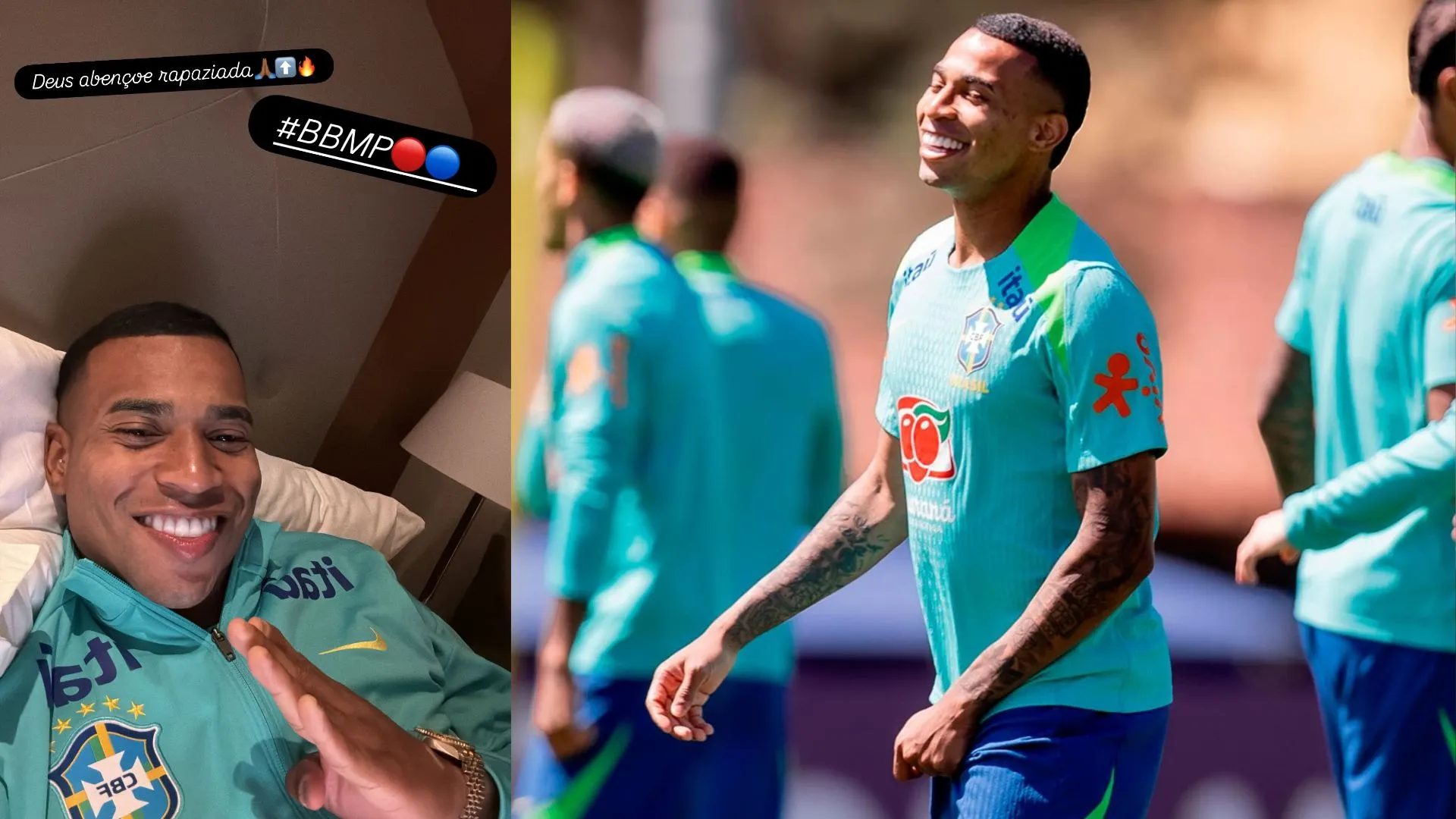 Jean Lucas foi convocado por Ancellotti para defender a Seleção Brasileira contra o Chile