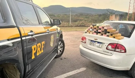 Polícia Rodoviária Federal apreende o equivalente a R$ 4 milhões em drogas na Bahia 