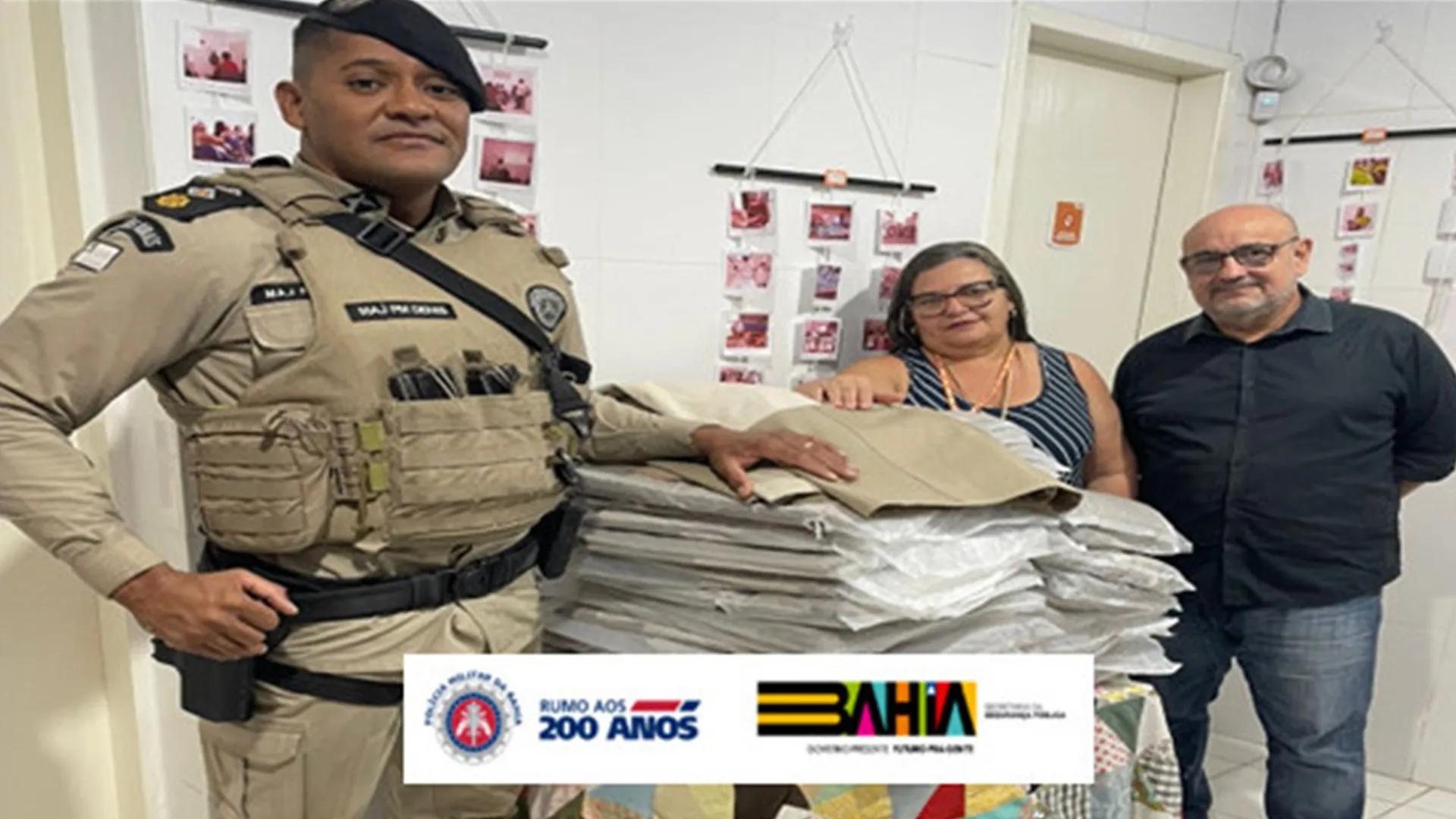 Campanha do Agasalho da PMBA segue até 20 de junho