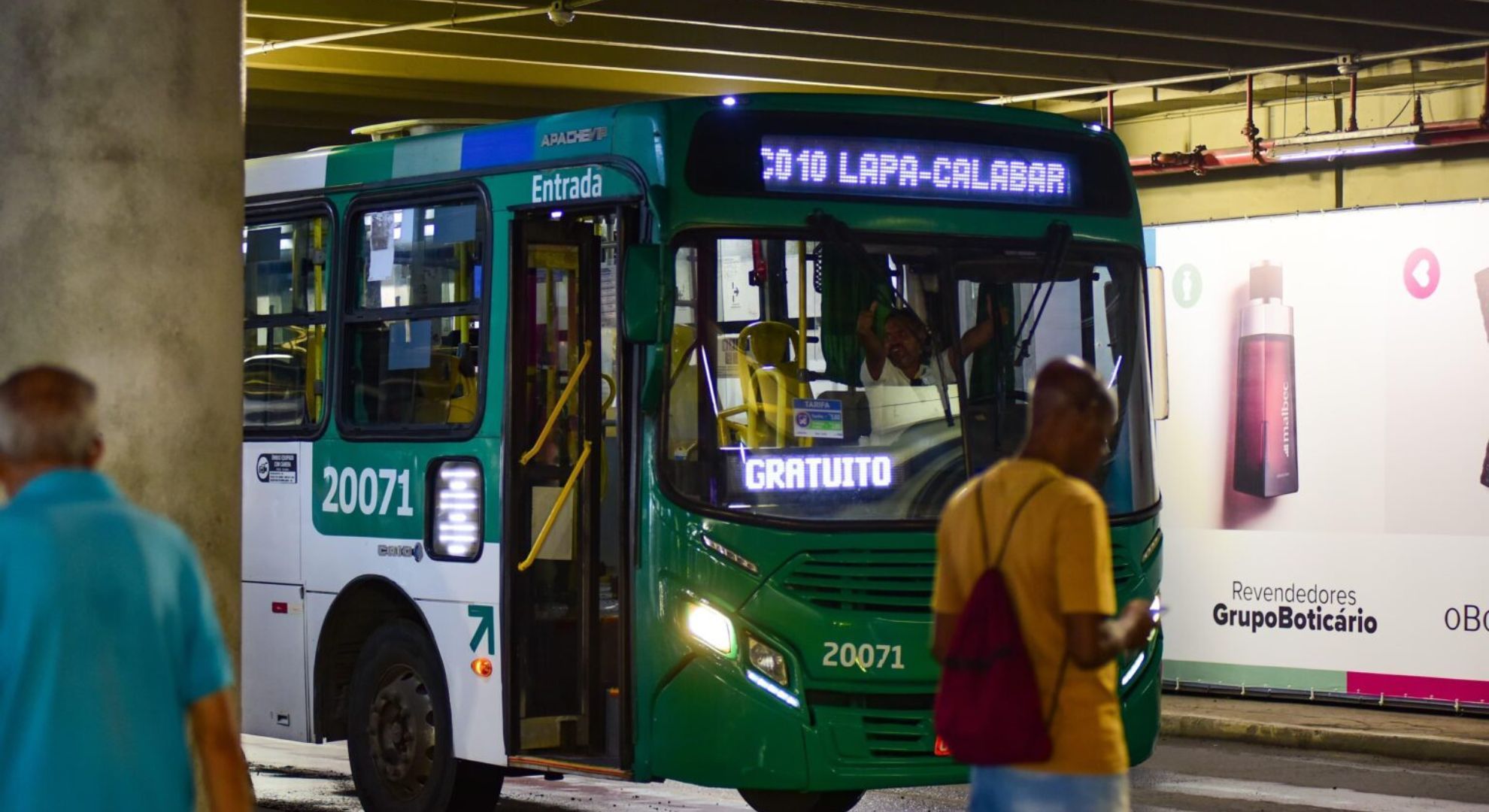 Salvador ganha nova linha de ônibus; confira. Foto: Jefferson Peixoto/ Secom PMS