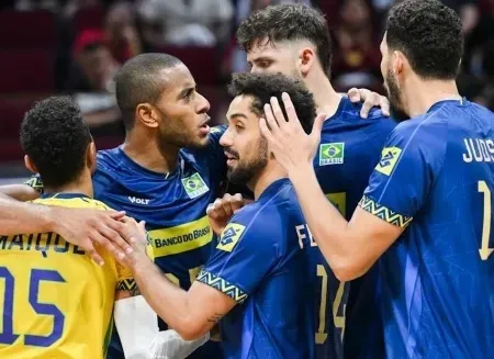 Brasil atropela a República Tcheca e avança no Mundial de Vôlei Masculino