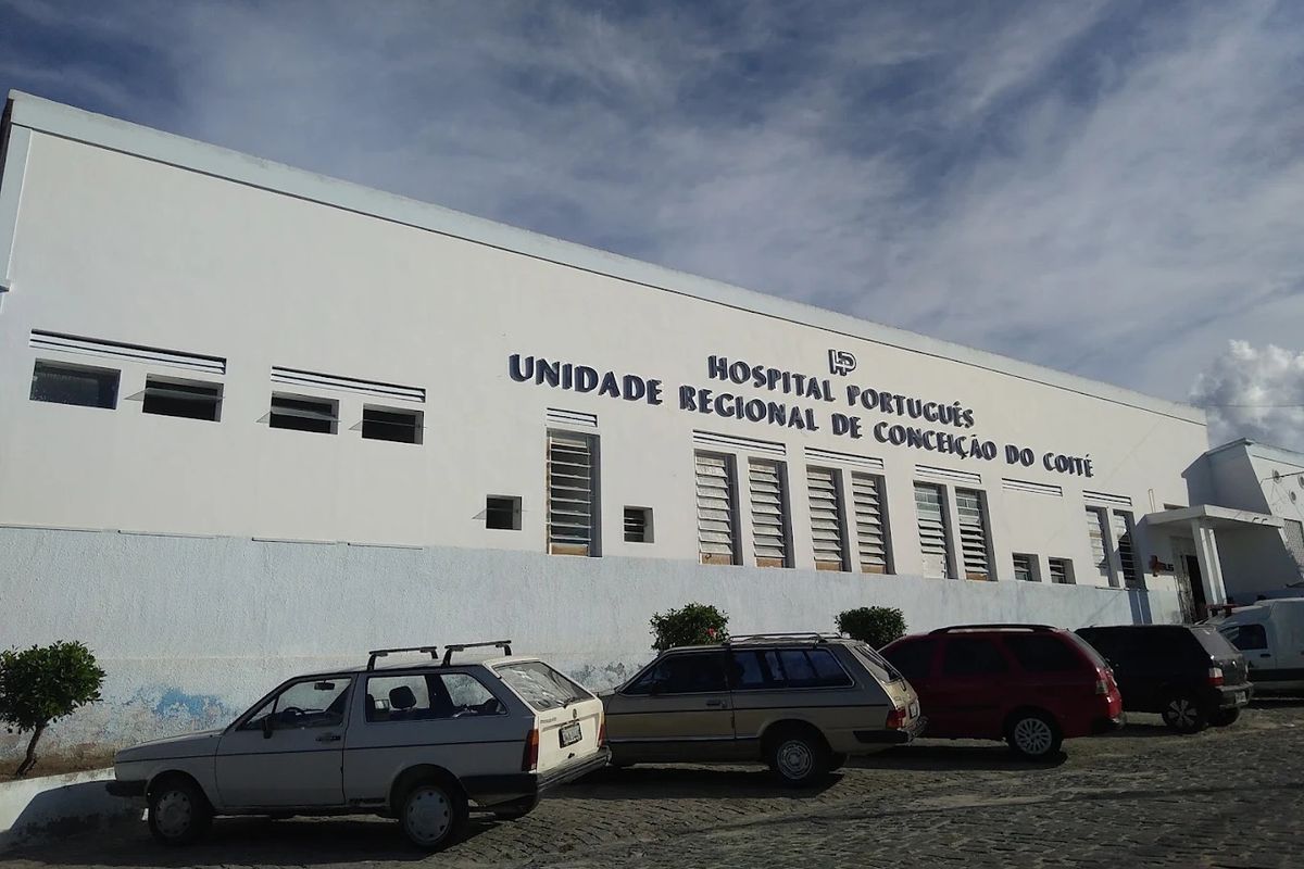 Hospital Portugu&ecirc;s de Concei&ccedil;&atilde;o do Coit&eacute;. Foto: Reprodu&ccedil;&atilde;o