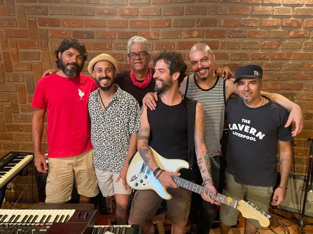 Banda Cascadura volta a se reunir com formação histórica para duas apresentações no Pelourinho, em Salvador. Foto: Divulgação