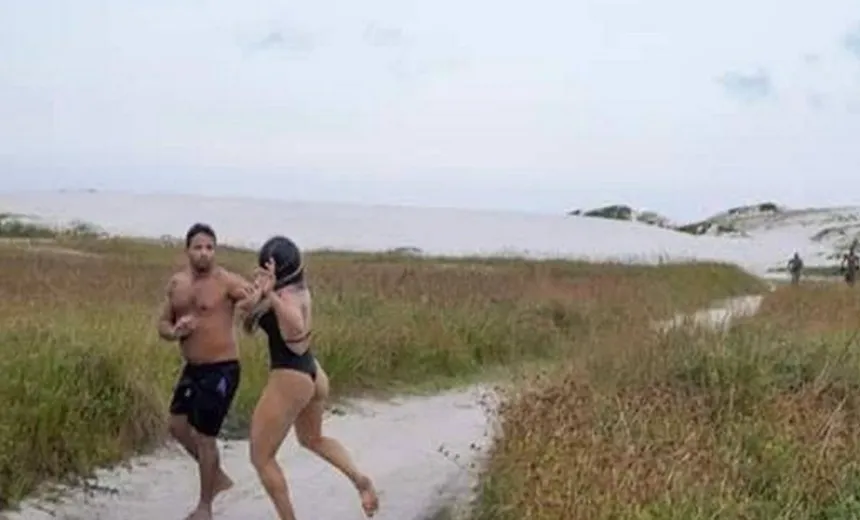 Lutadora de MMA entra em confronto com homem que se masturbava em praia no RJ