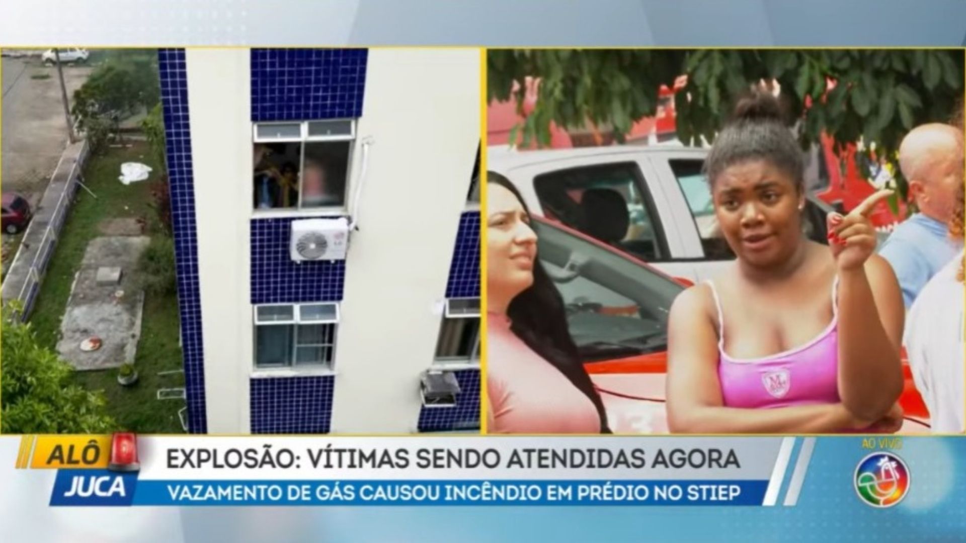 Raquel Brito rebate cr&iacute;ticas e diz que foi ajudar a conter inc&ecirc;ndio no STIEP