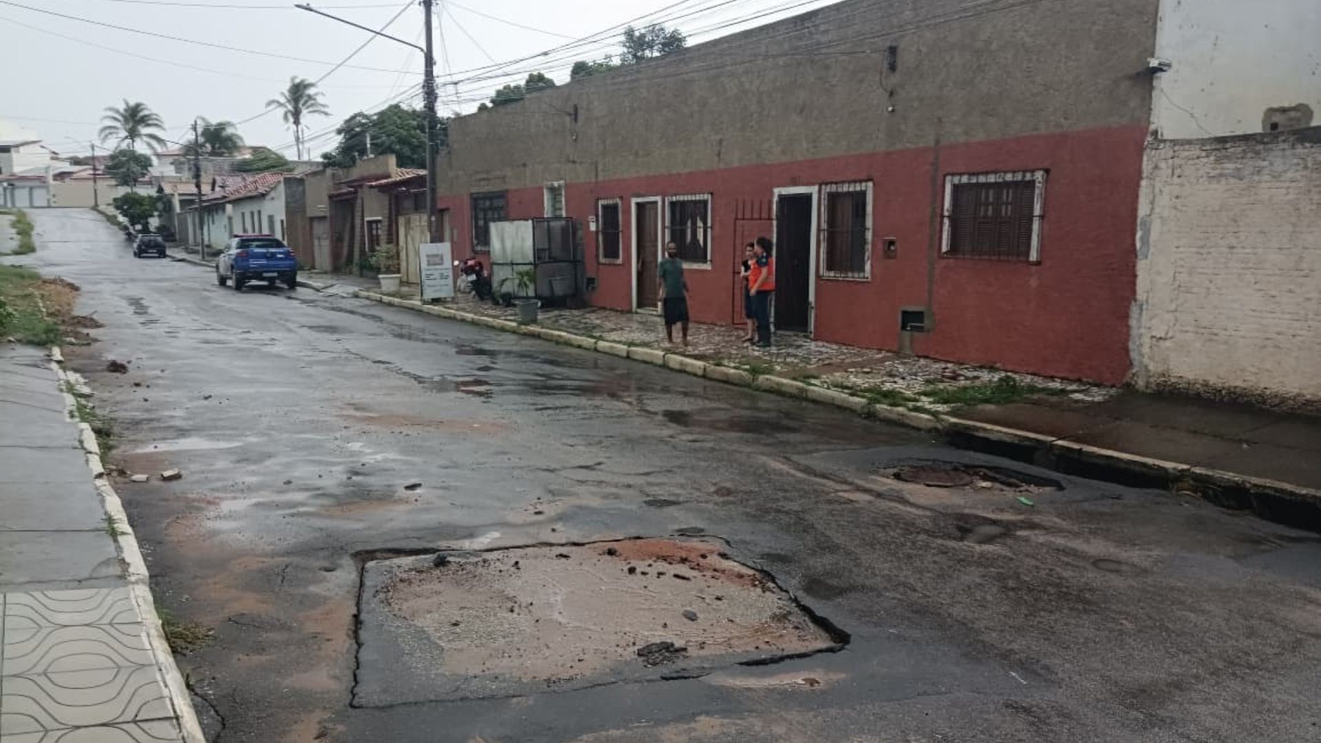 Temporal em Vitória da Conquista. Foto: Prefeitura de Vitória da Conquista