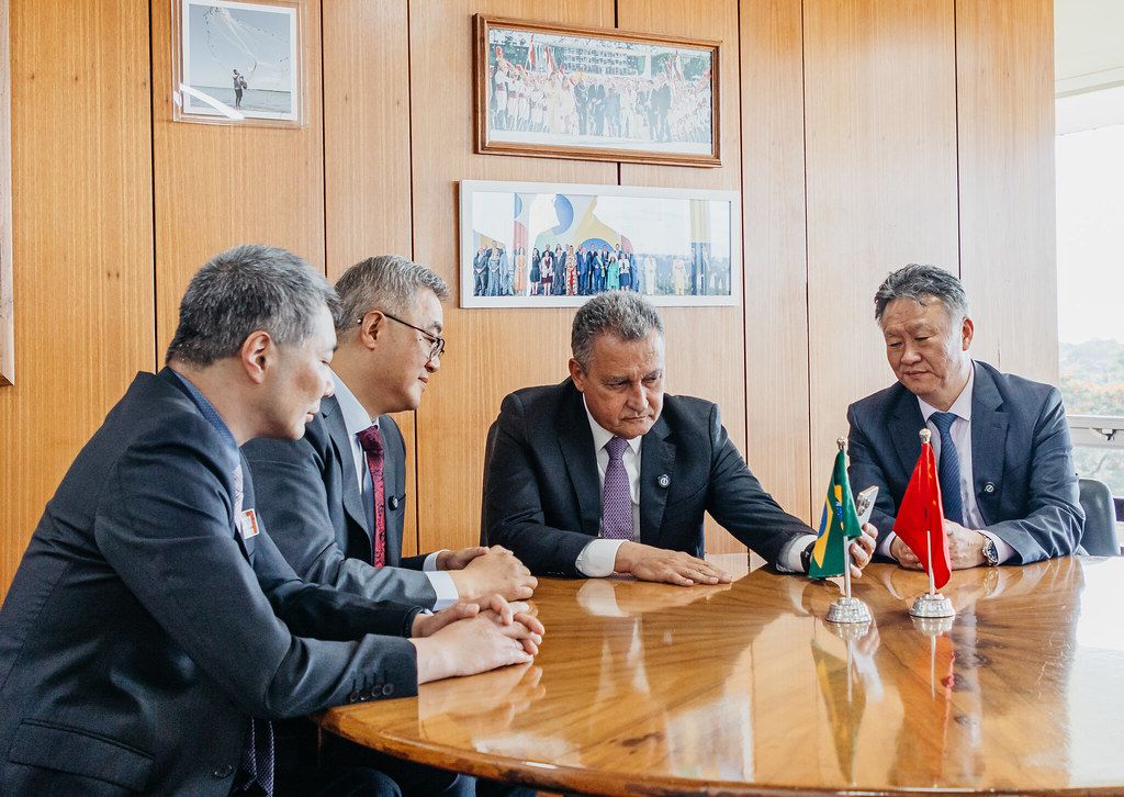 Em reunião virtual com Jerônimo, chineses e Rui Costa fecham contrato da fonte | Foto: ascom