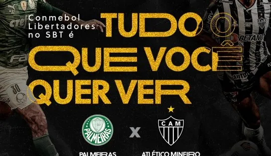 Se ligue! TV Aratu transmite jogos entre Palmeiras e Atlético-MG pelas semifinais da Libertadores